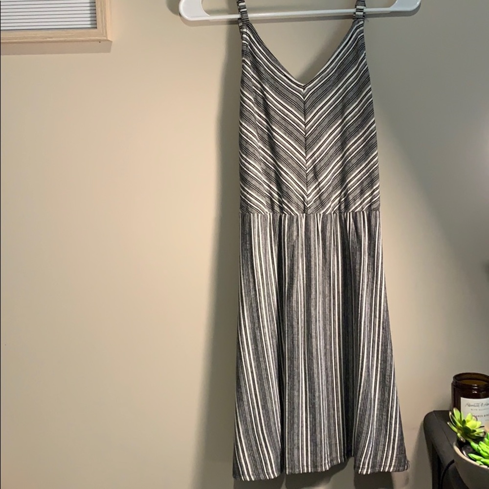 striped dress